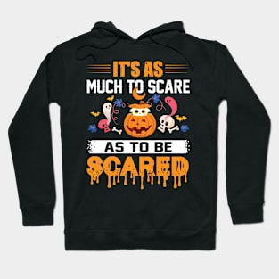 Halloween Pumpkin Scared Hoodie